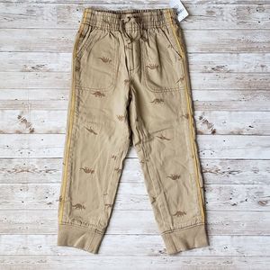 GAP Tan Dinosaur Khakis